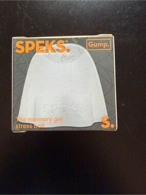 New Speks Gump Limited Rare Ghost Halloween Memory Gel Stress Toy Squishy Fidget